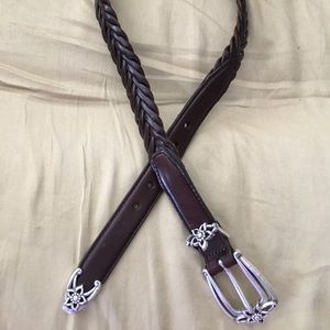 Brighton belt brown leather small/28